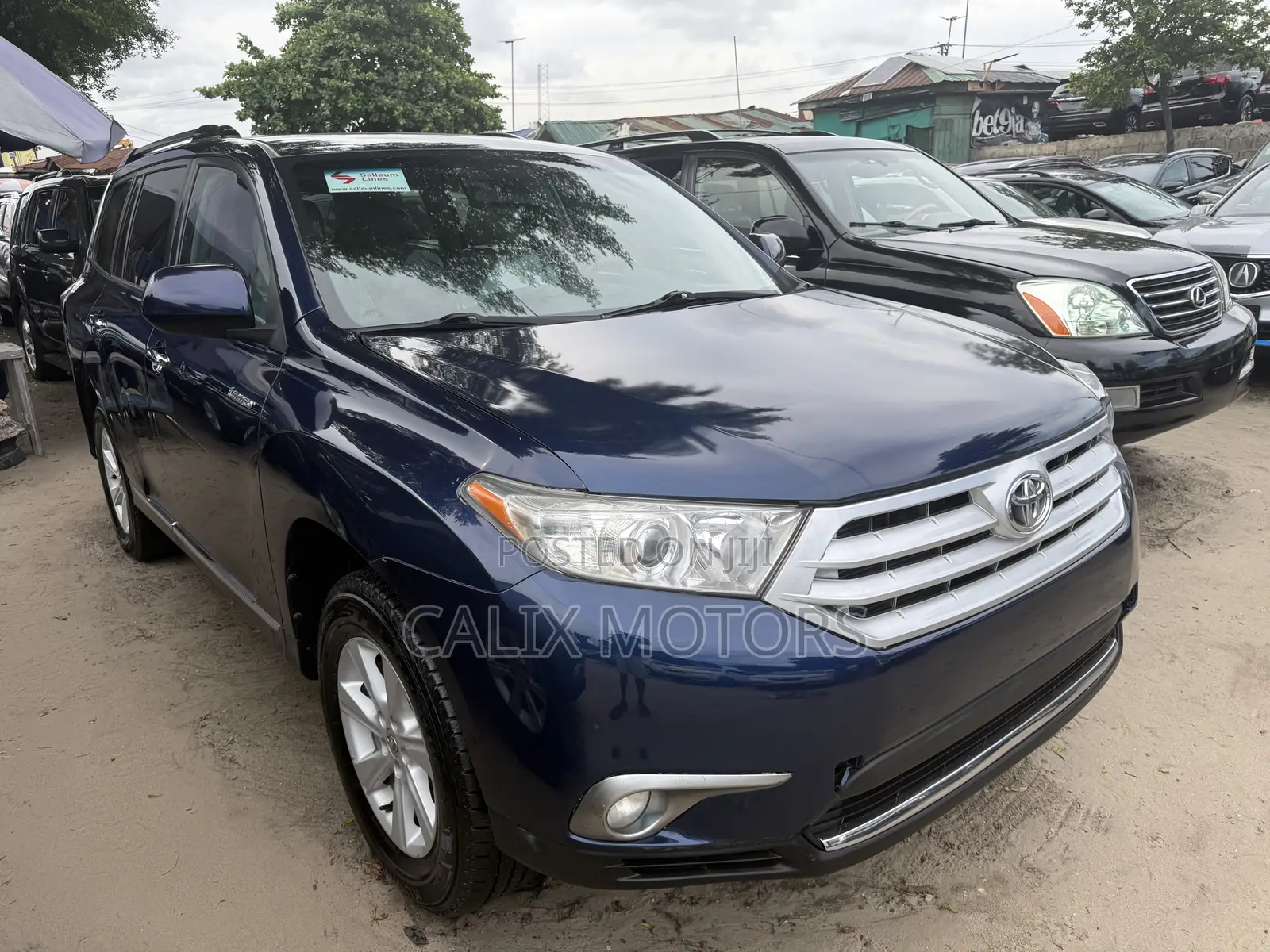 Toyota Highlander 2013 Blue