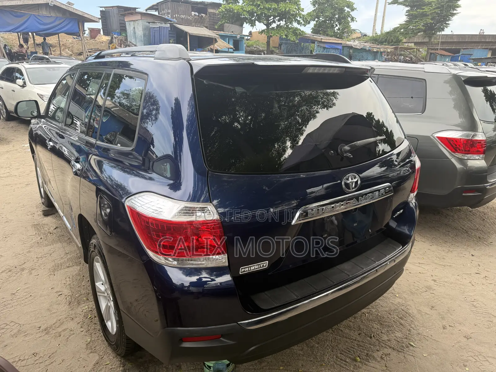Toyota Highlander 2013 Blue