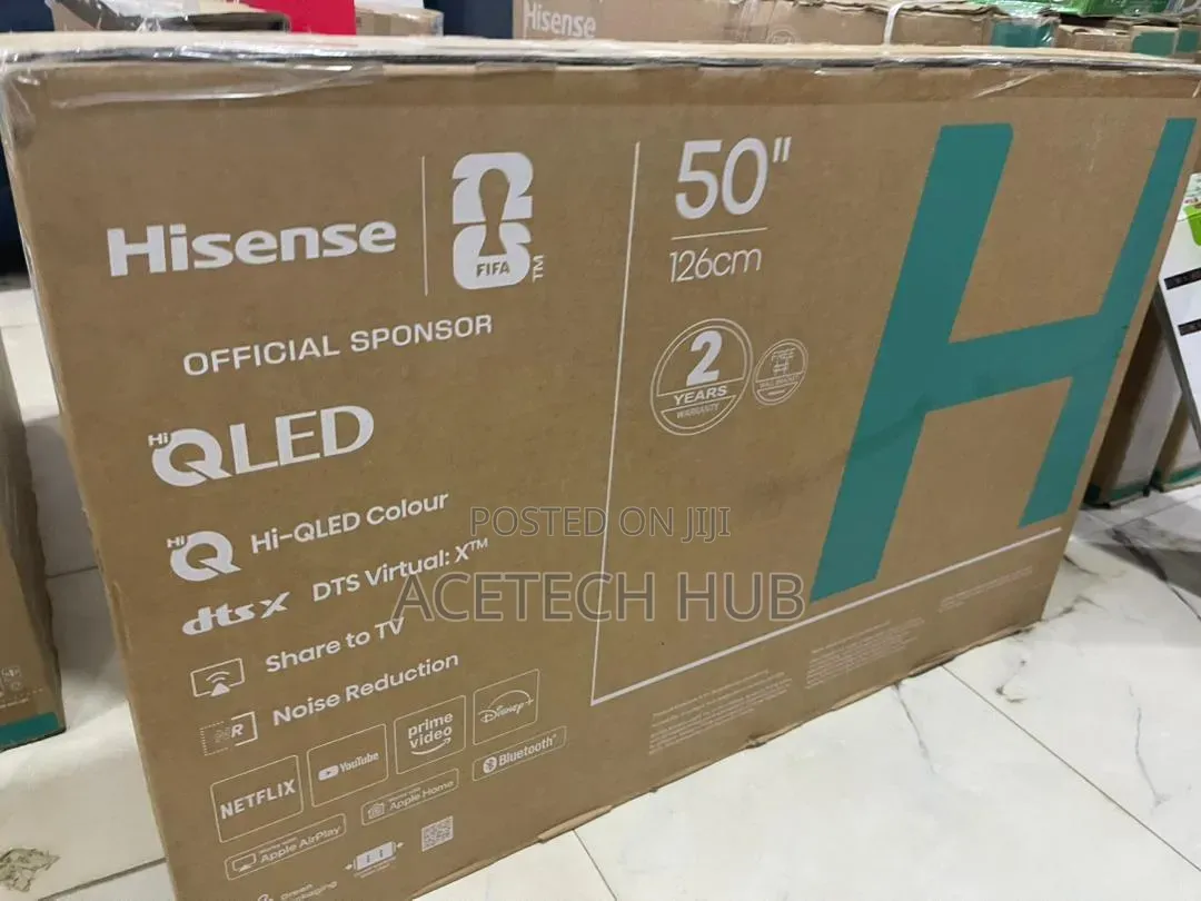 Crystal Clear Hisense 50" Qled Tv
