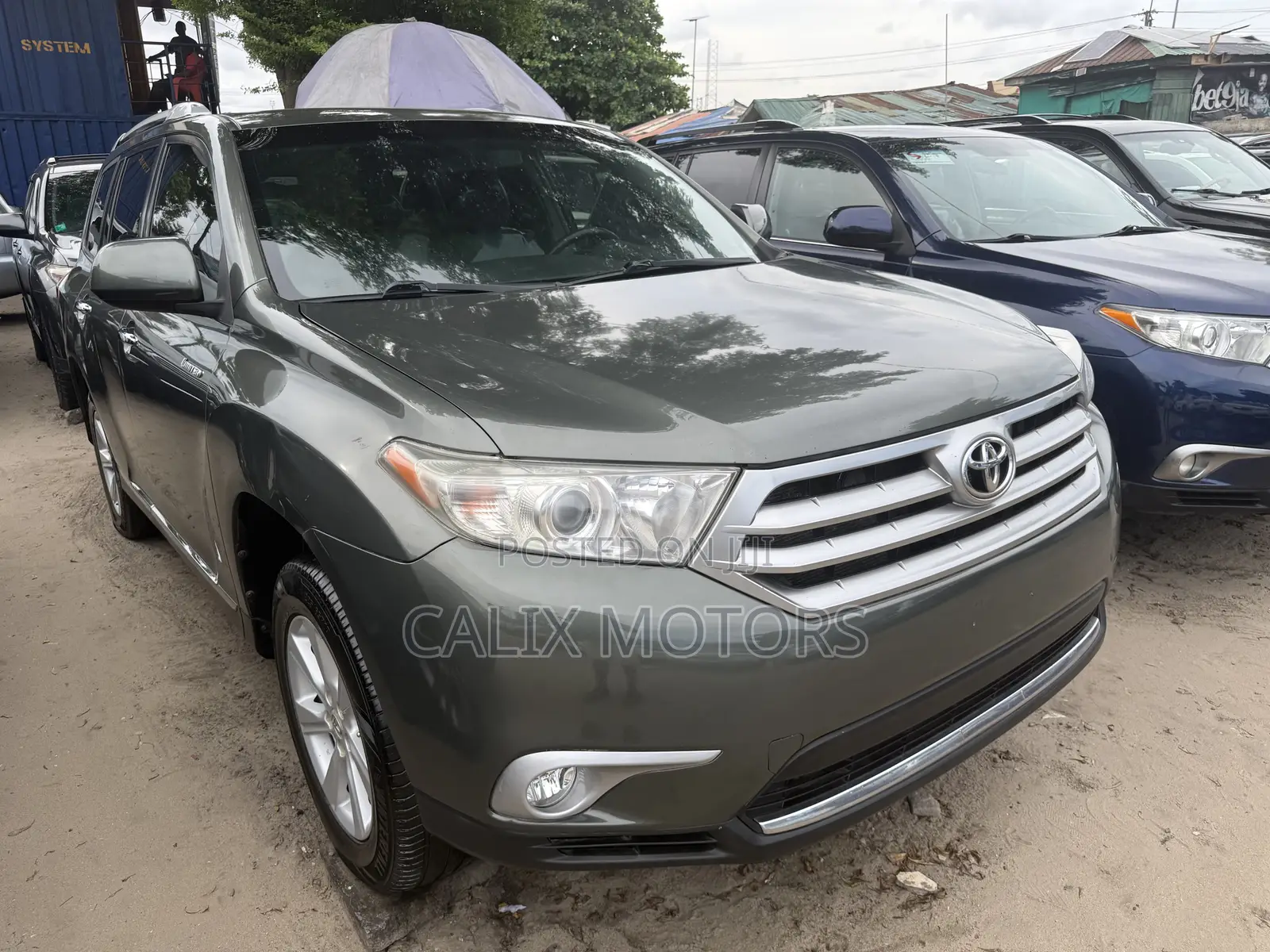 Toyota Highlander 2012 Green