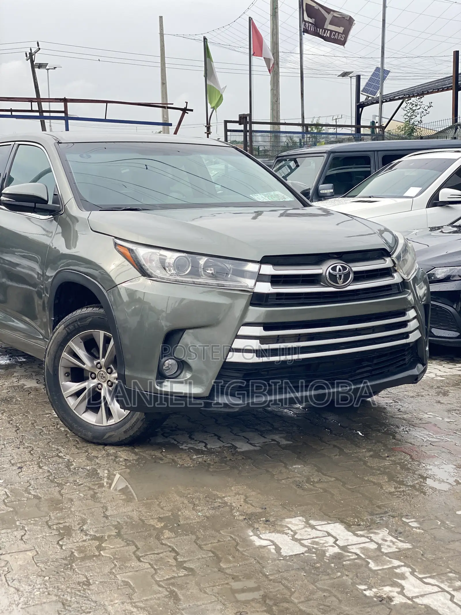 Toyota Highlander LE 4dr SUV AWD (3.5L 6cyl 6A) 2015 Green
