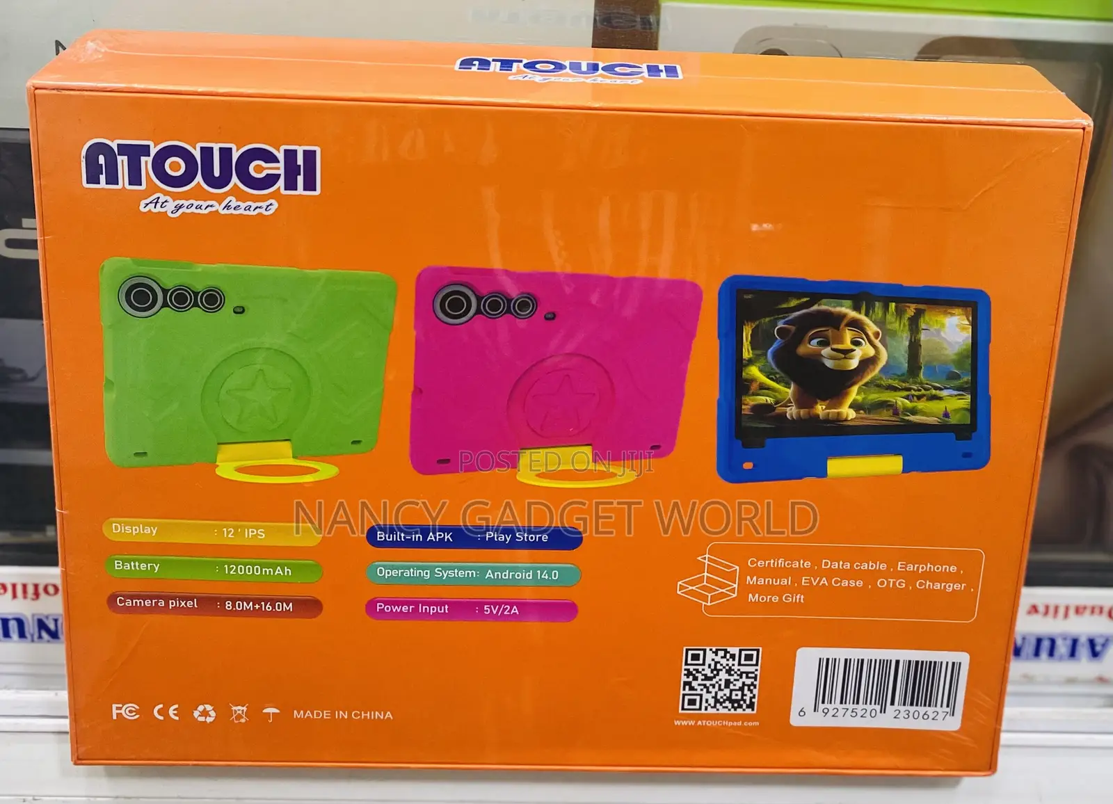 New Atouch KD57 512 GB Pink