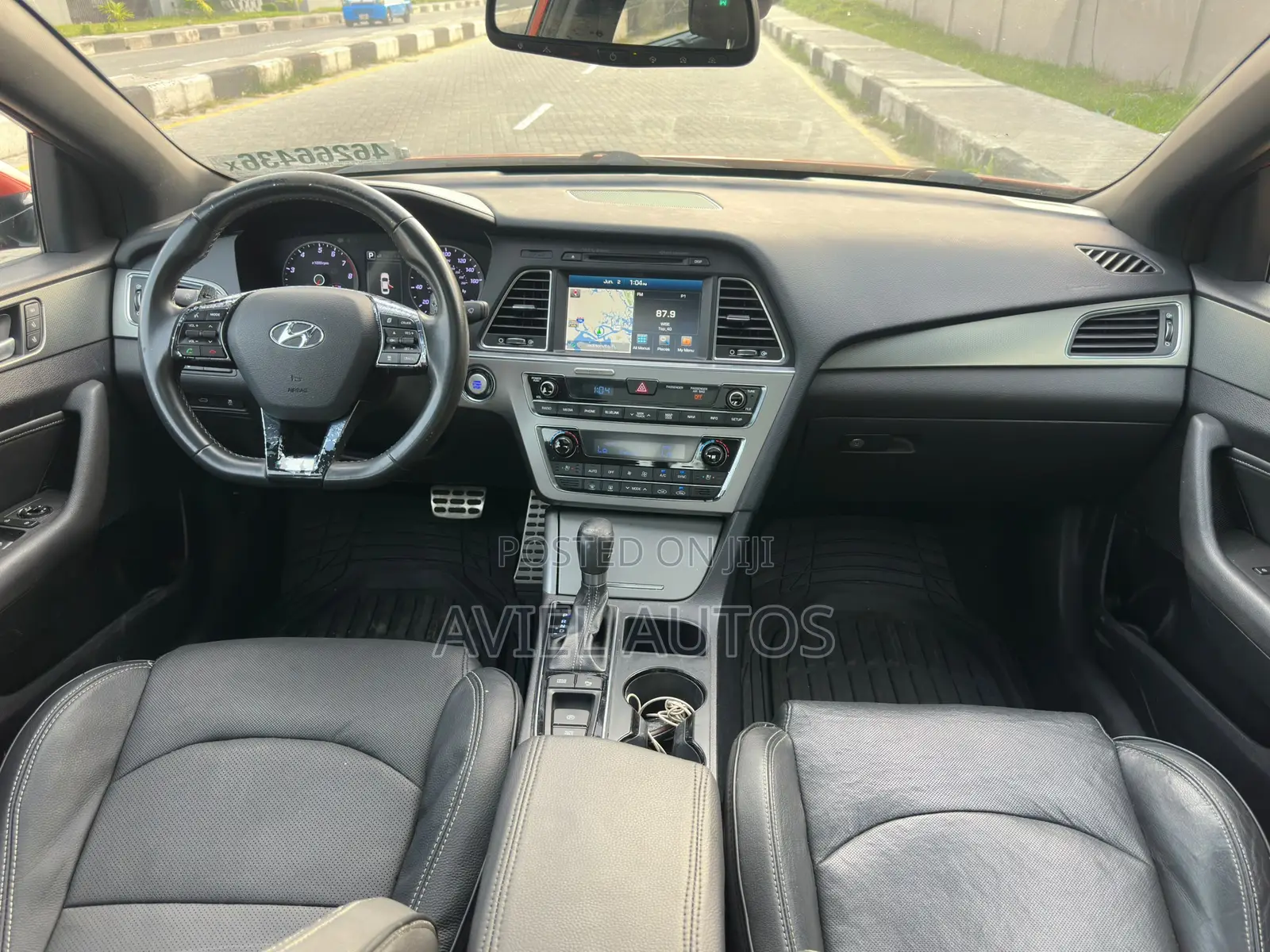 Hyundai Sonata Limited 2.0T 4dr Sedan (2.0L 4cyl Turbo 6A) 2015 Orange