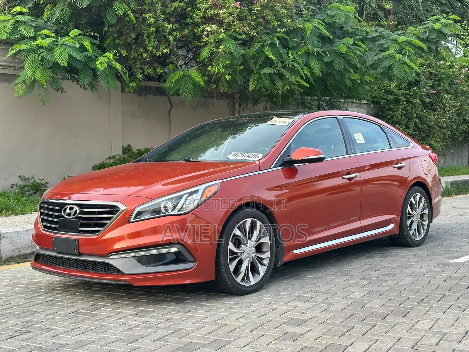 Hyundai Sonata Limited 2.0T 4dr Sedan (2.0L 4cyl Turbo 6A) 2015 Orange
