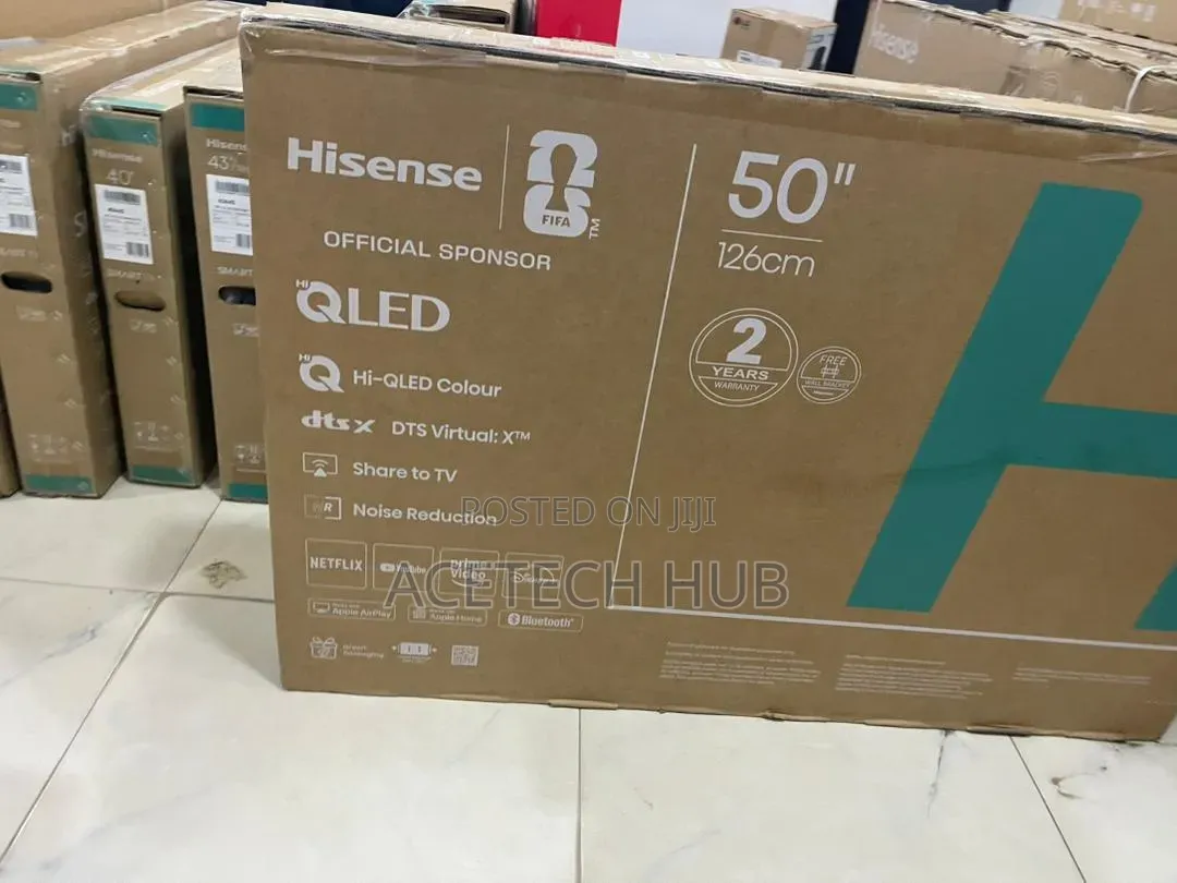 Hisense 50" Uhd Qled Smart Tv