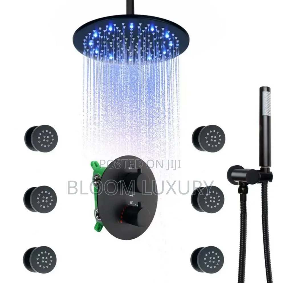 5 Ways Conduit Shower With Six Massage Body Jet