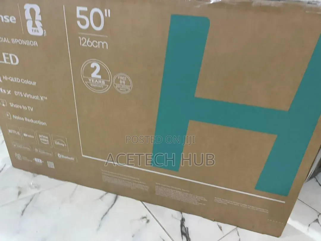 Hisense 50 Inches Smart Tv With Qled Display