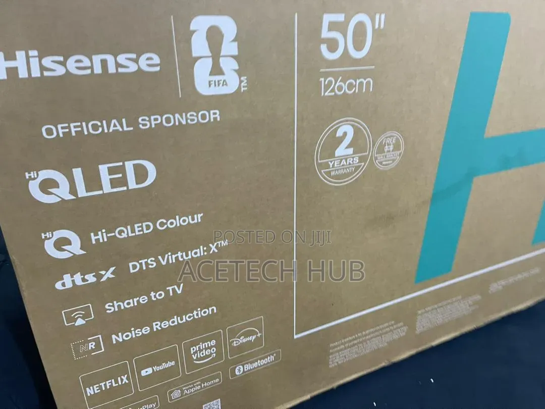 Affordable Hisense 50" Qled Television