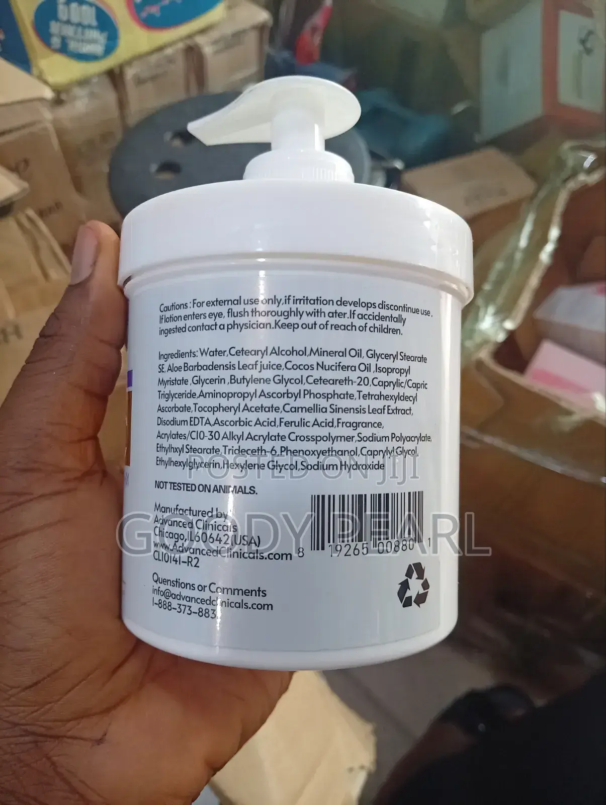 Advanced Clinical Vitamin C Lotion