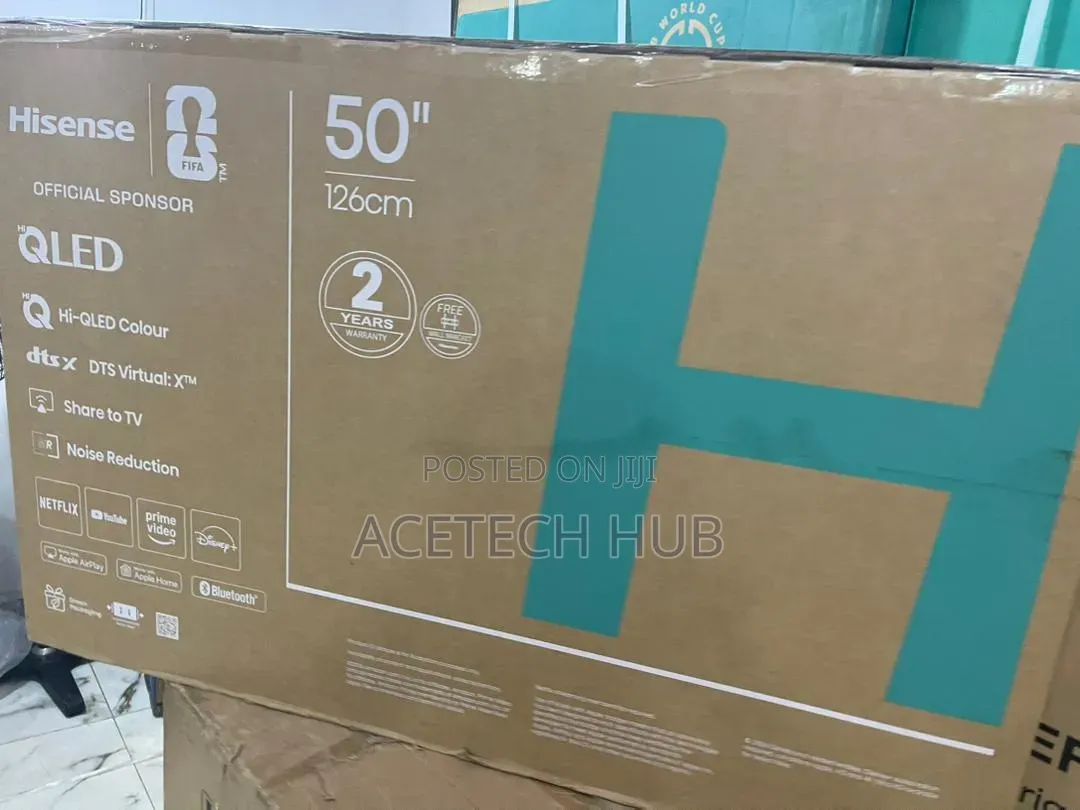 Quality Hisense 50 Inches Qled Television