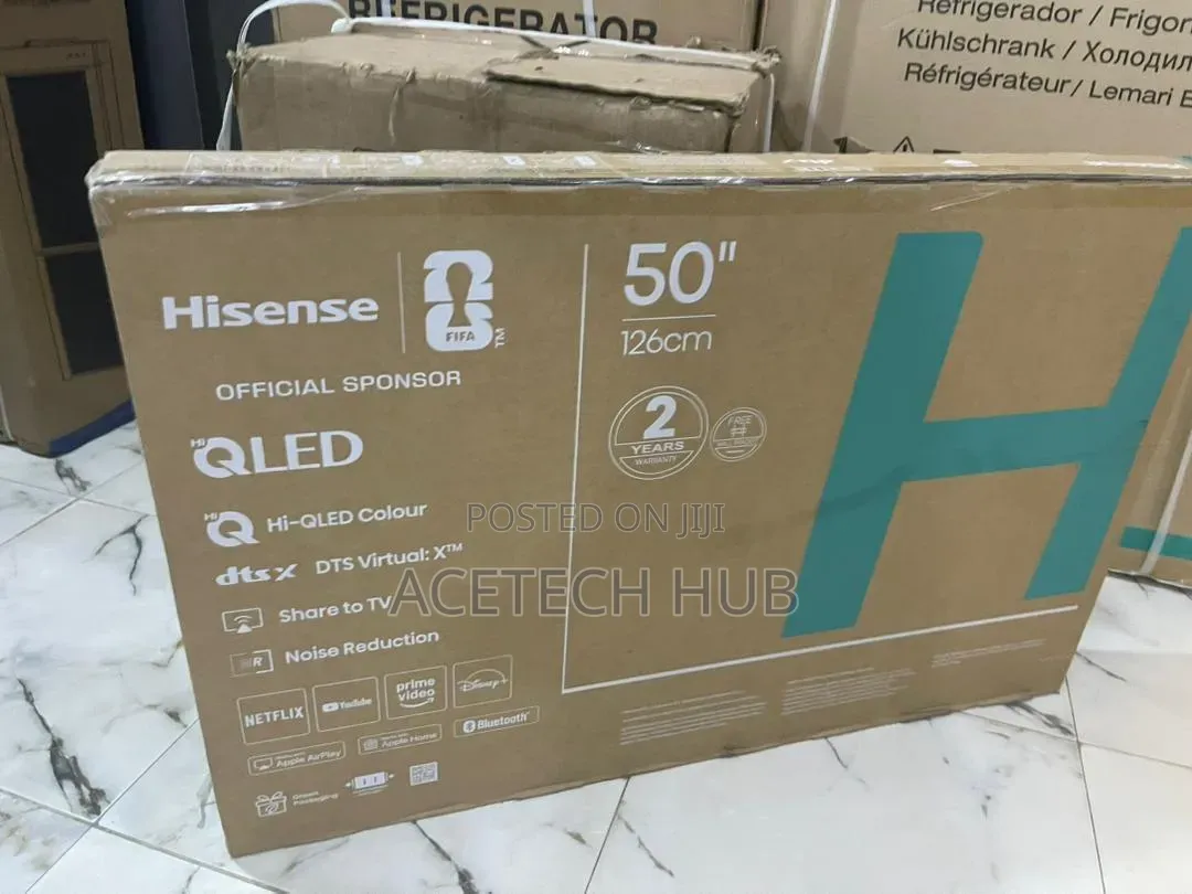 Original Hisense 50" Smart Qled Television