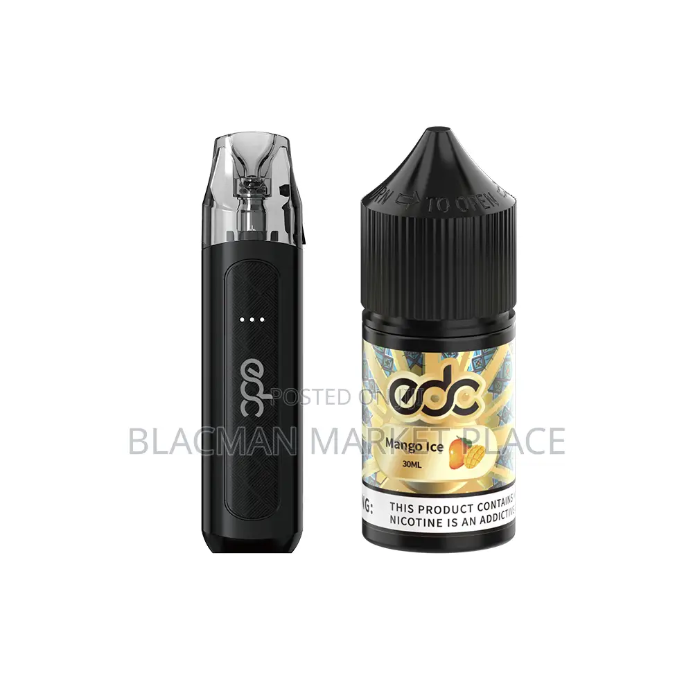 Edc E8 Lite Refillable Vape Kit + Edc Premium 30ml E-Liquid Combo Pack