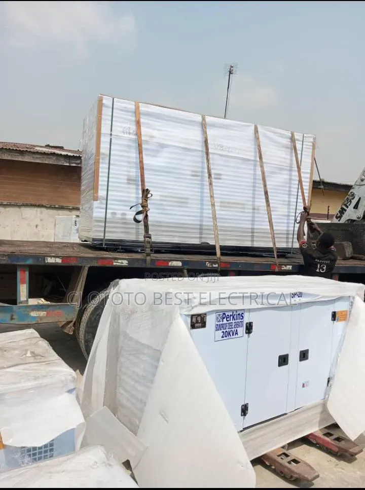 Brand New 300kva Perkins Generator Soundproof O% Sound Pure Copper