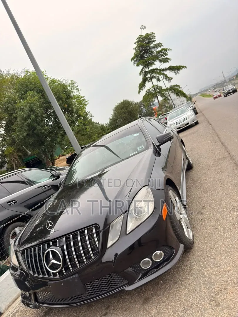 Mercedes-Benz E350 2010 Black