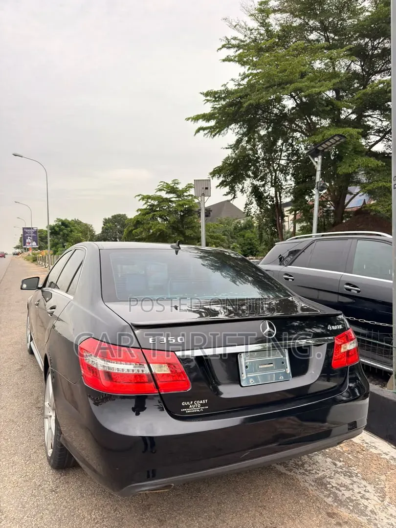 Mercedes-Benz E350 2010 Black