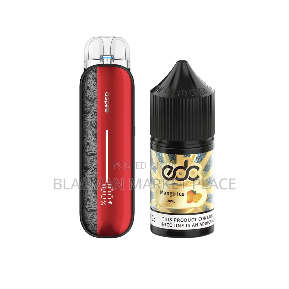 Aspire Pixo Aura Refillable Pod Kit + Edc Premium 30ml E-Liquid Combo