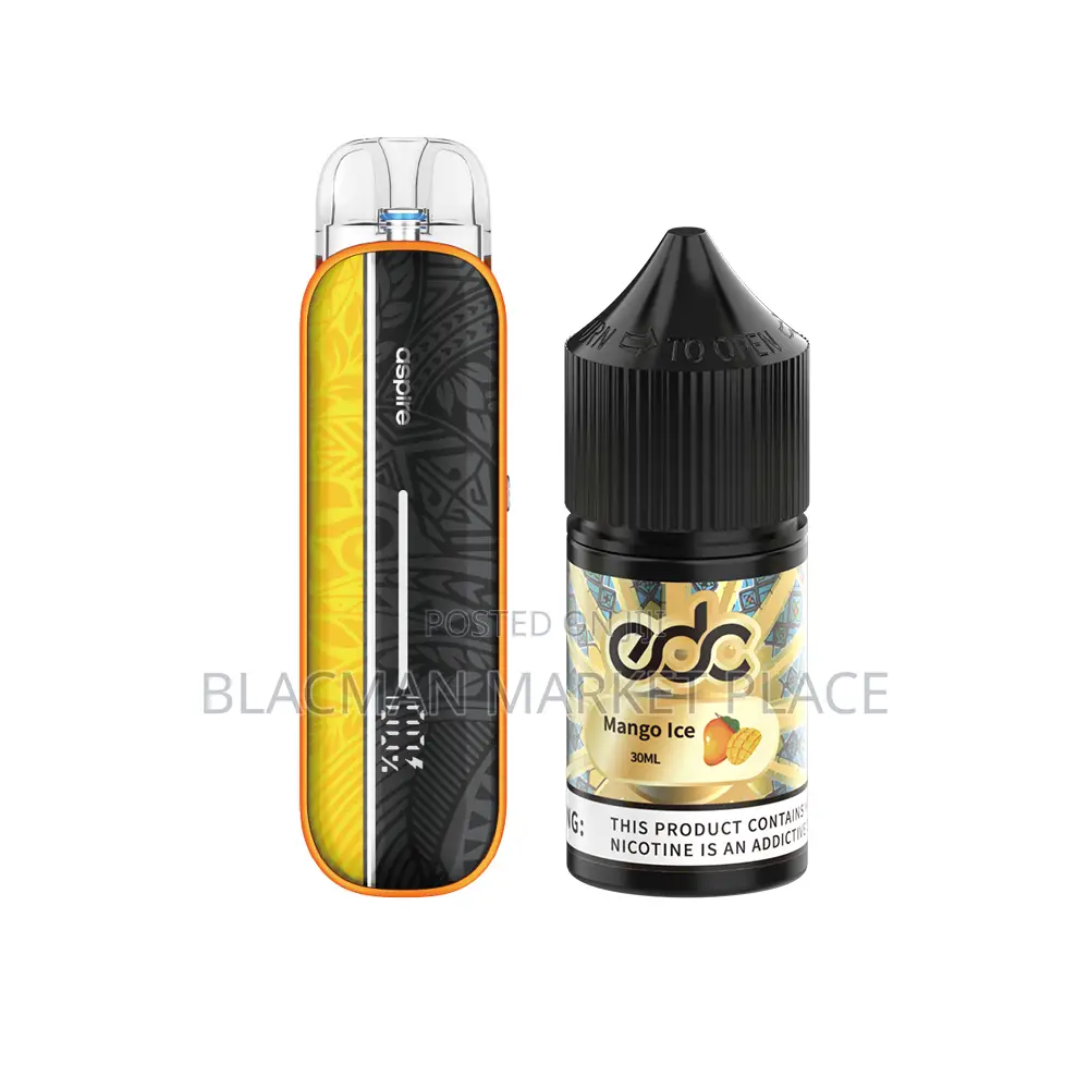 Aspire Pixo Aura Refillable Pod Kit + Edc Premium 30ml E-Liquid Combo