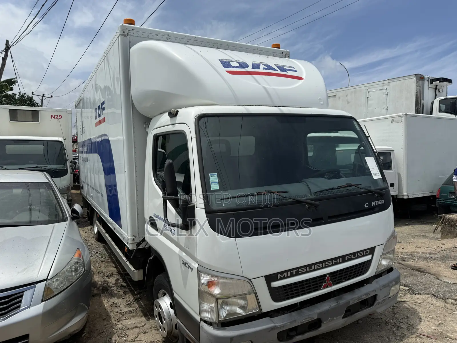 Foreign Used Mitsubishi Fuso Haulage Truck. 2017 White