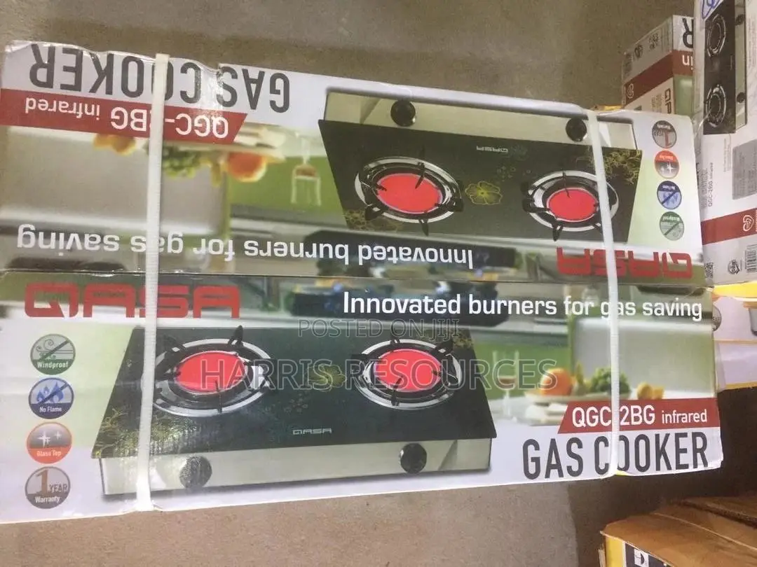 Qasa Infrared Induction Gas Cooker - Automatic Ignition