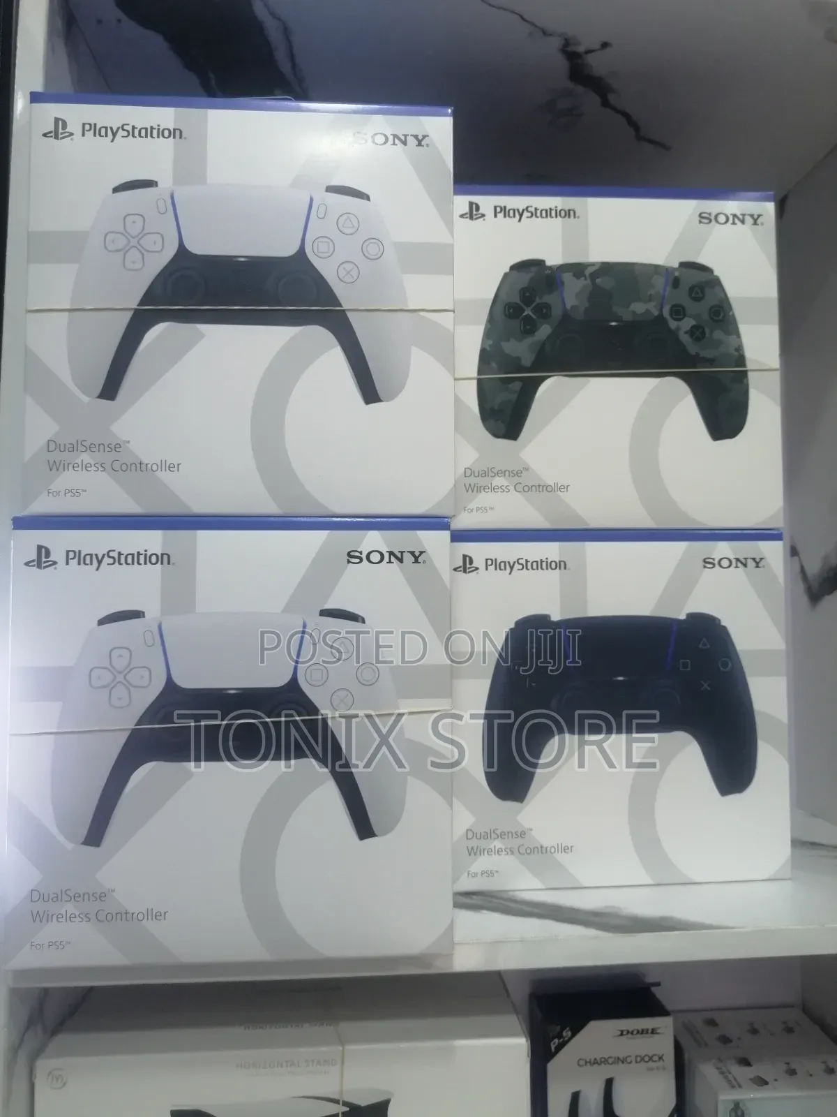 Sony Ps5 Dualsense Wireless Controller Pad - Black/White