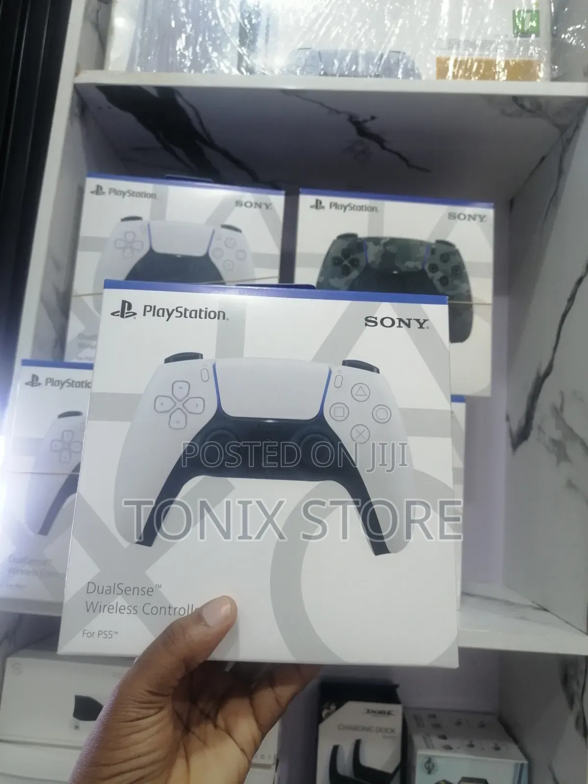 Sony Ps5 Dualsense Wireless Controller Pad - Black/White