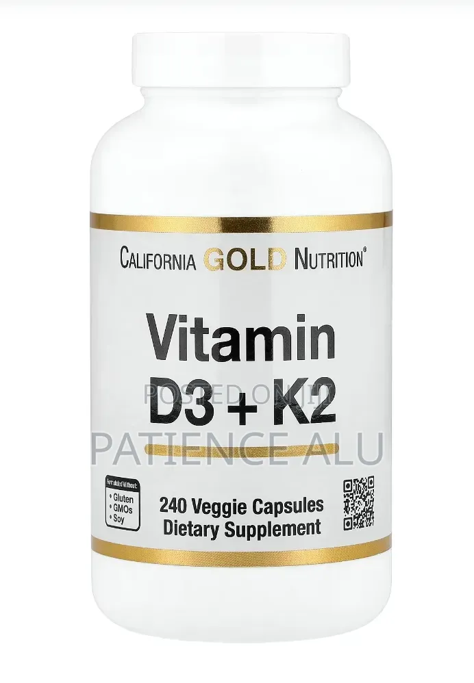 California Gold Nutrition
Vitamin D3 + , 240 Veggie Capsules
