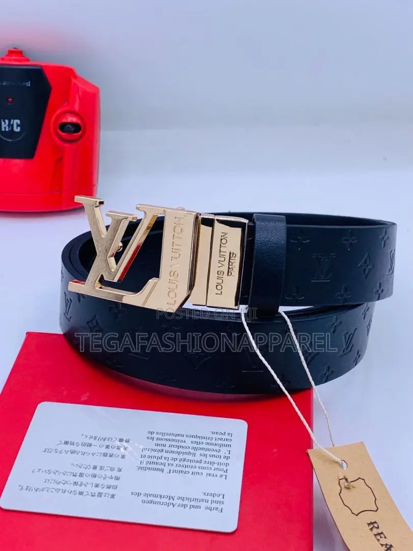 Louis Vuitton Original Leather Belts