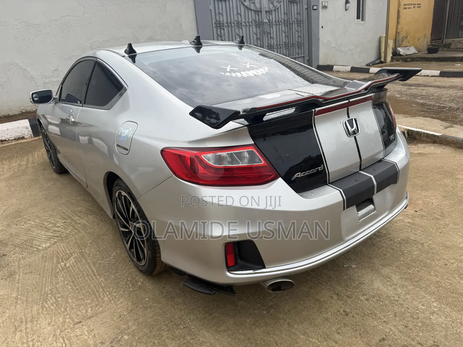 Honda Accord EX-L V-6 2dr Coupe w/Navigation (3.5L 6cyl 6M) 2014 Silver