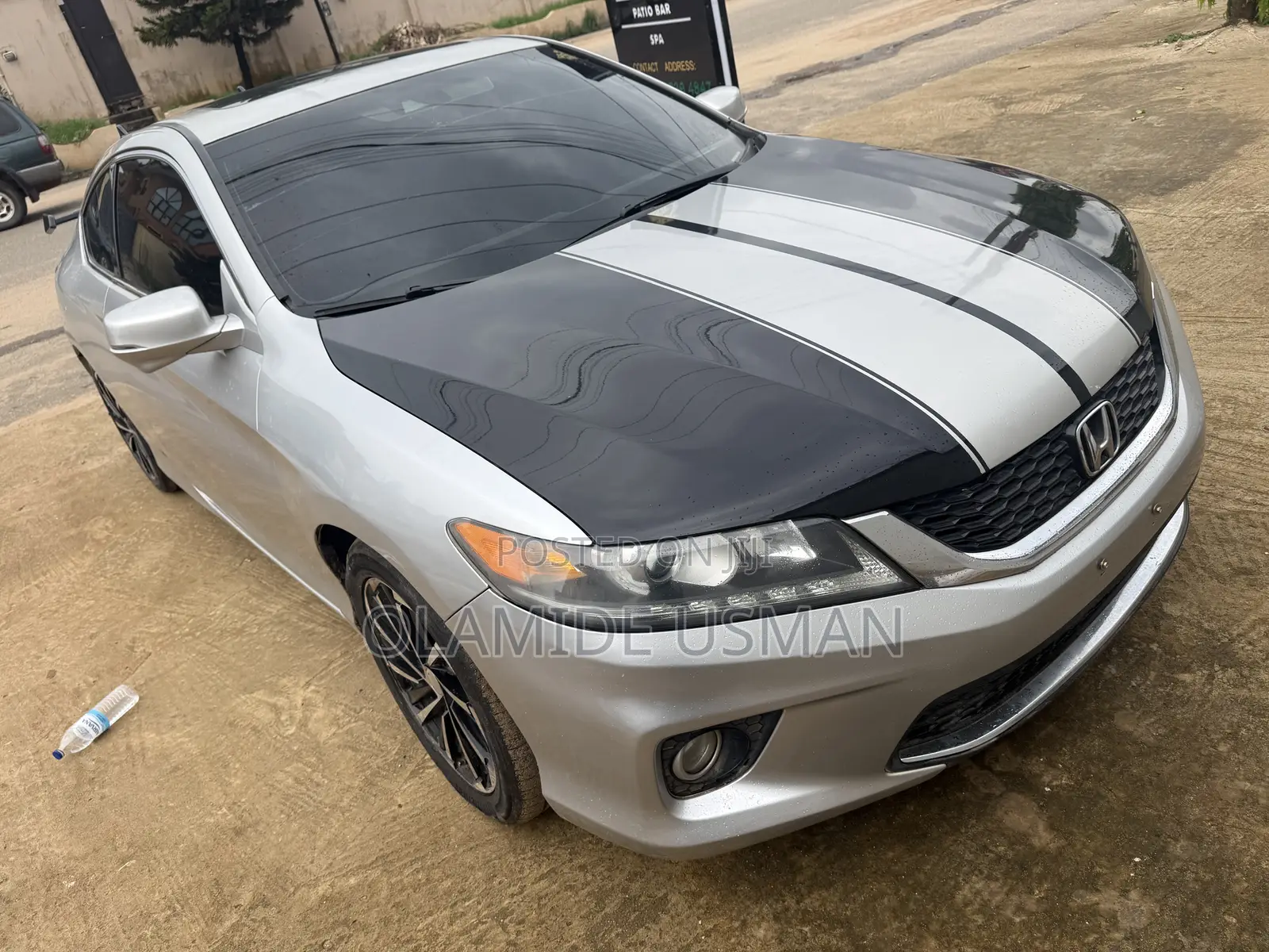 Honda Accord EX-L V-6 2dr Coupe w/Navigation (3.5L 6cyl 6M) 2014 Silver