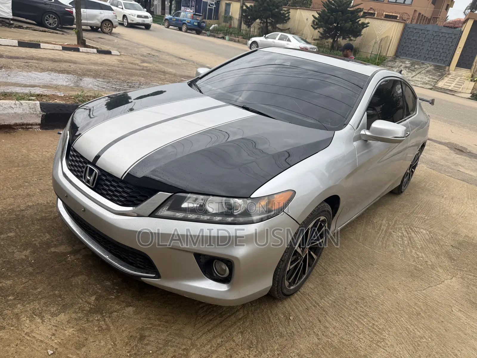 Honda Accord EX-L V-6 2dr Coupe w/Navigation (3.5L 6cyl 6M) 2014 Silver
