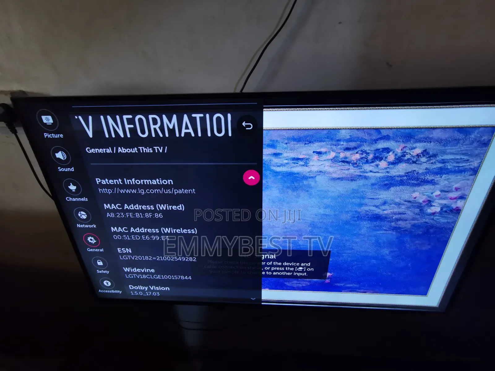 Lg 55inches