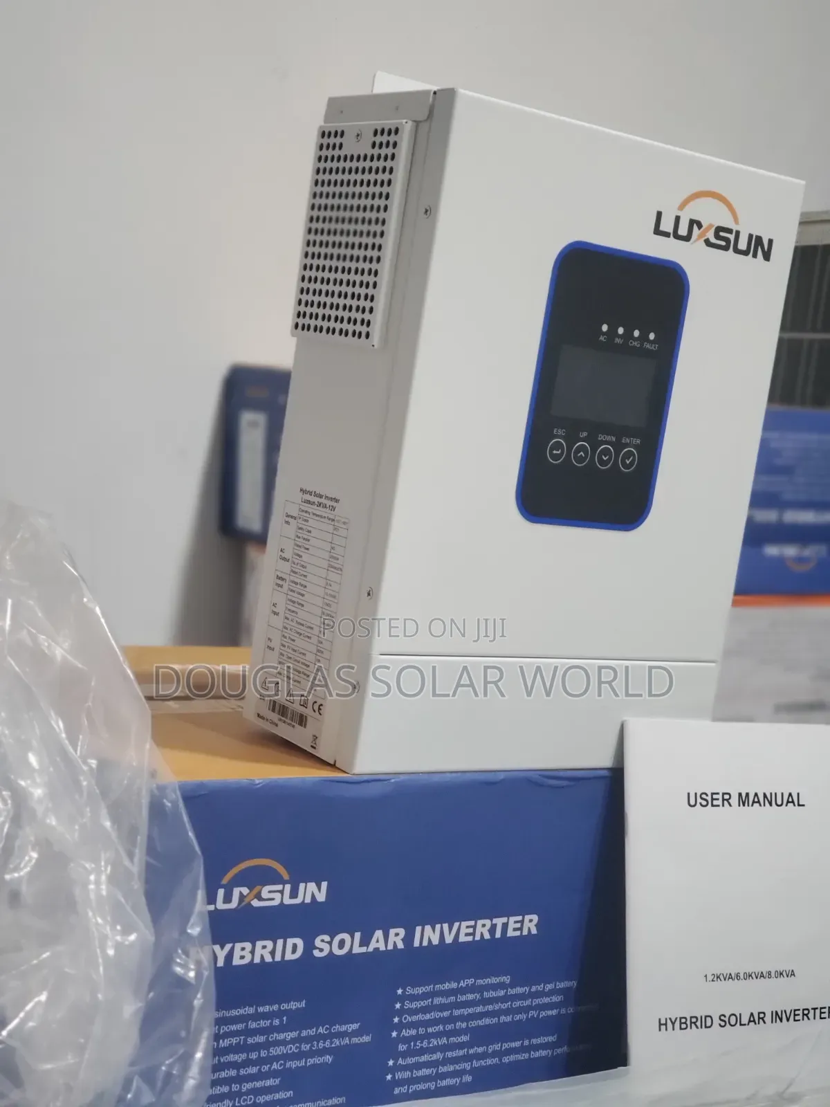 Luxsun 2kva 12v Hybrid Solar Inverter