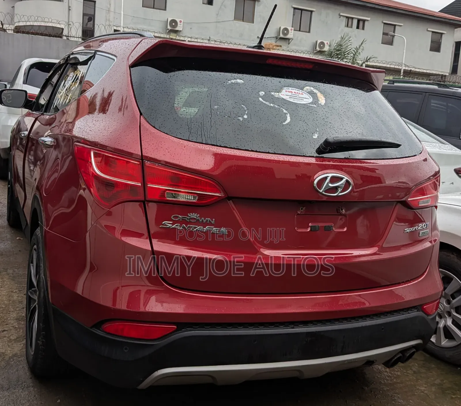 Hyundai Santa Fe 2014 Red