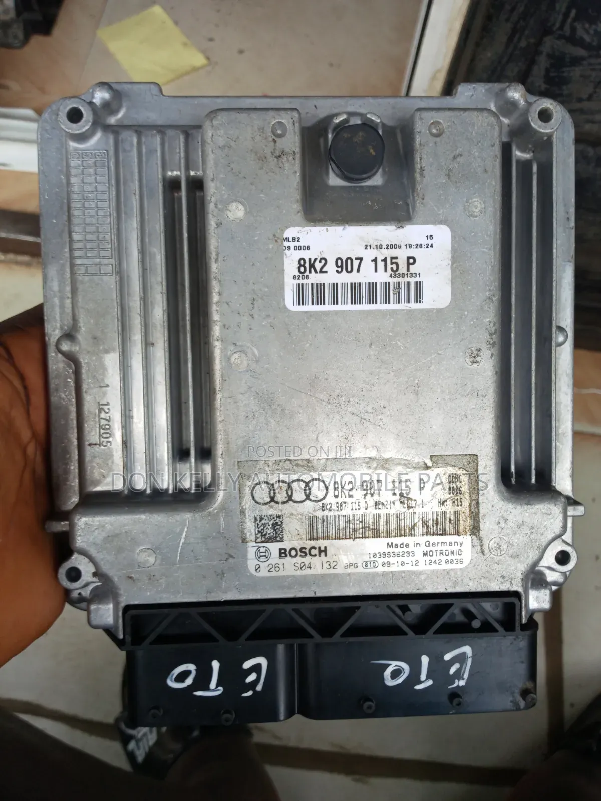 Audi A4 Engine Brain Box 2010 to 214
