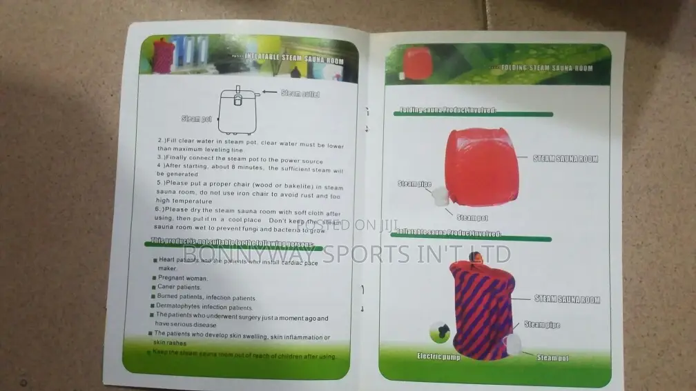 Portable Steam Sauna Burner