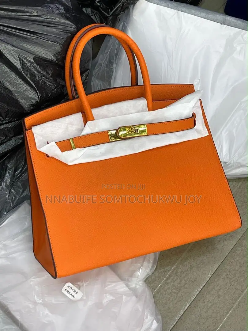 Luxury Inspired Birkin Top-Handle Leather Bag - Ultimate Premium Tote