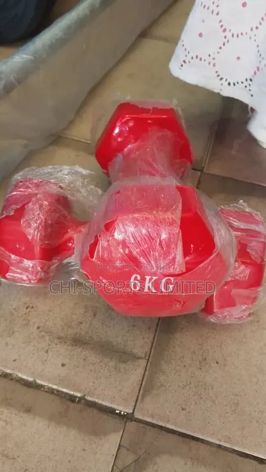 Rubber Dumbell 6p