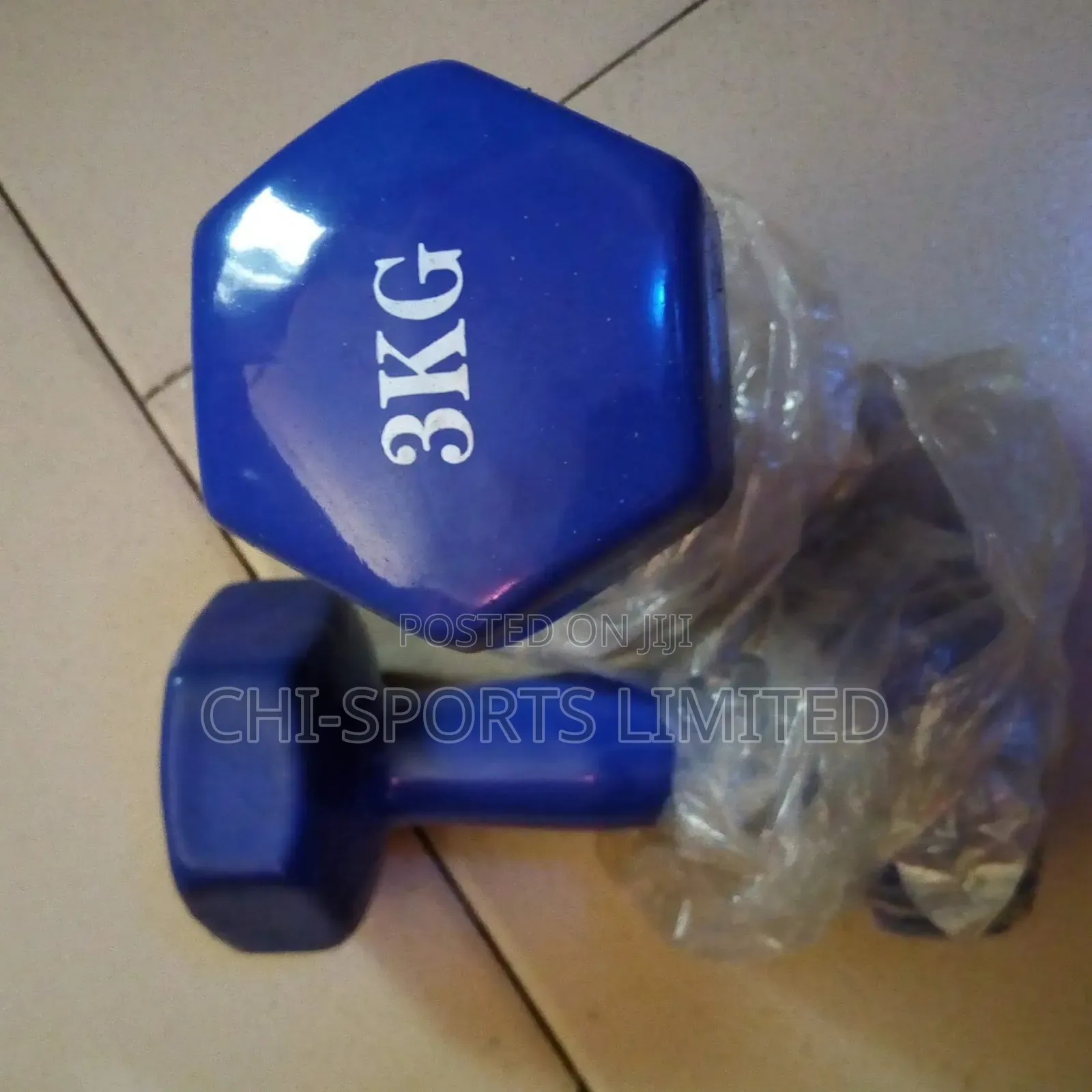 Rubber Dumbell 6p