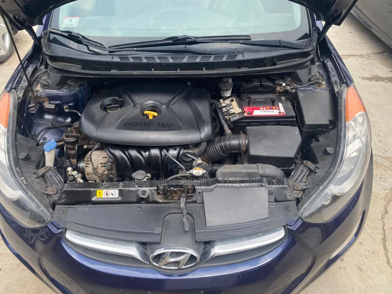 Hyundai Elantra 2013 Blue