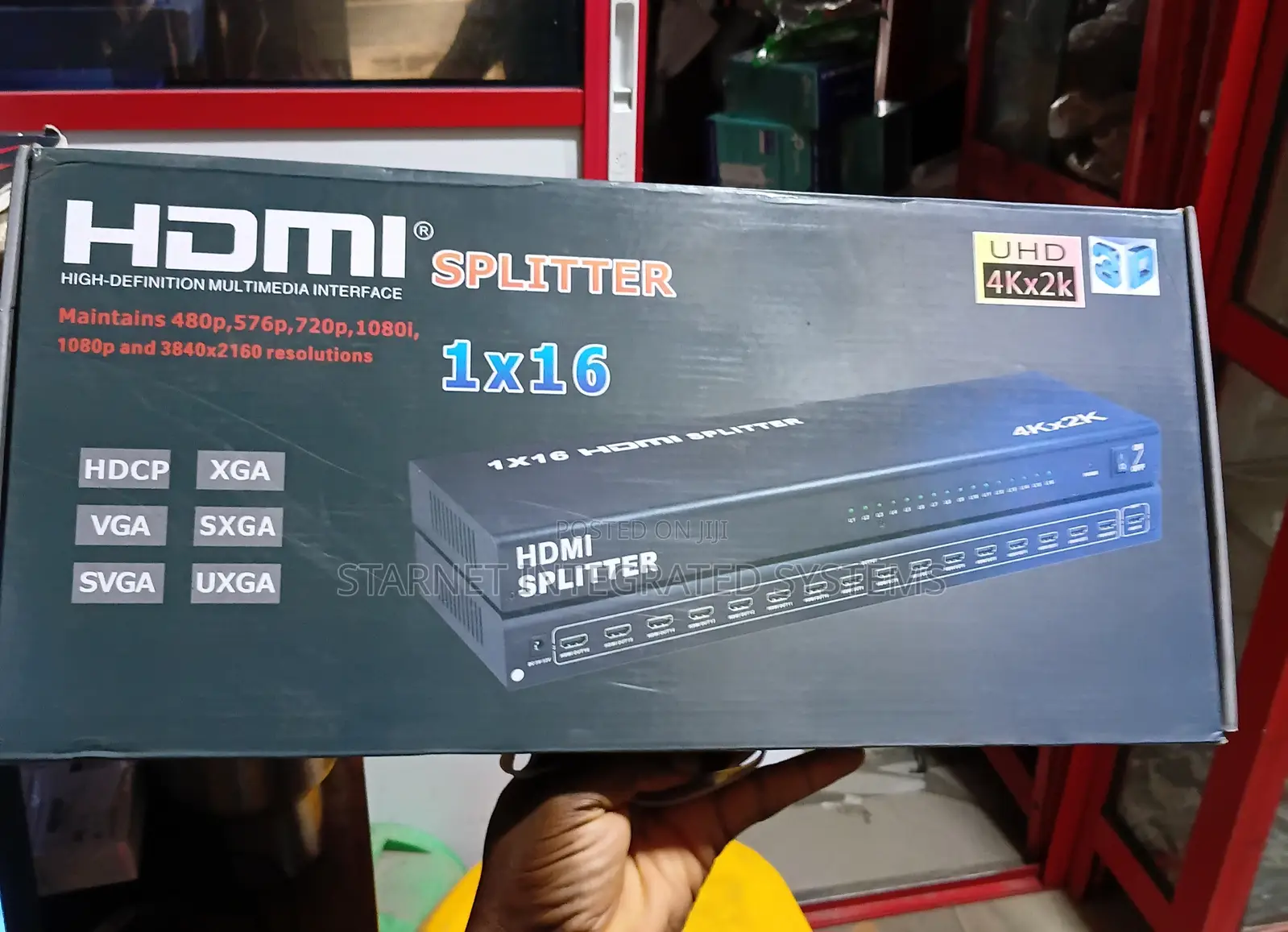 16 Port Hdmi Splitter 1 X 16 Uhd +
