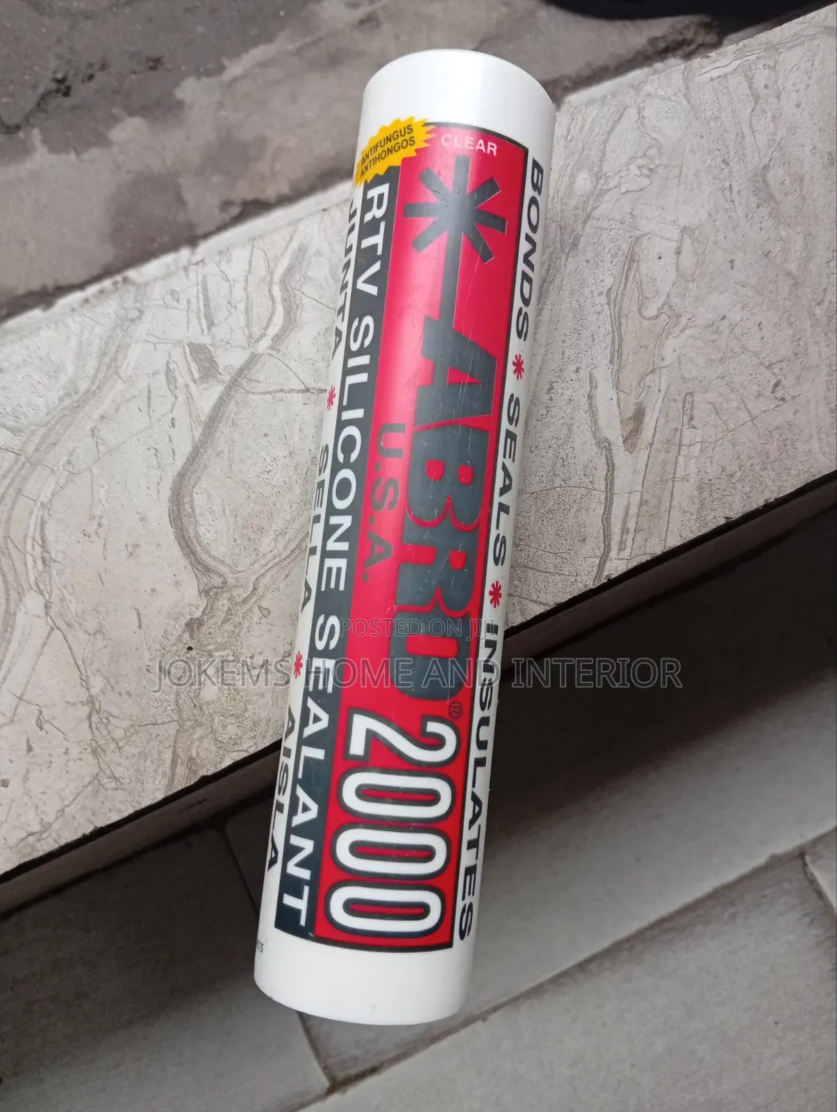 Abro 2000 RTV Silicone Sealant (Clear)