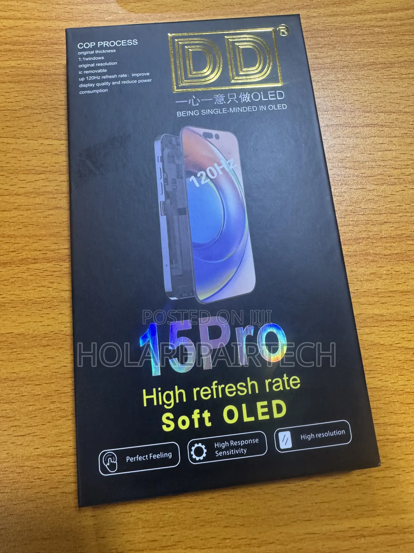 iPhone 15/15pro/15pro Max Soft Oled Original Screen