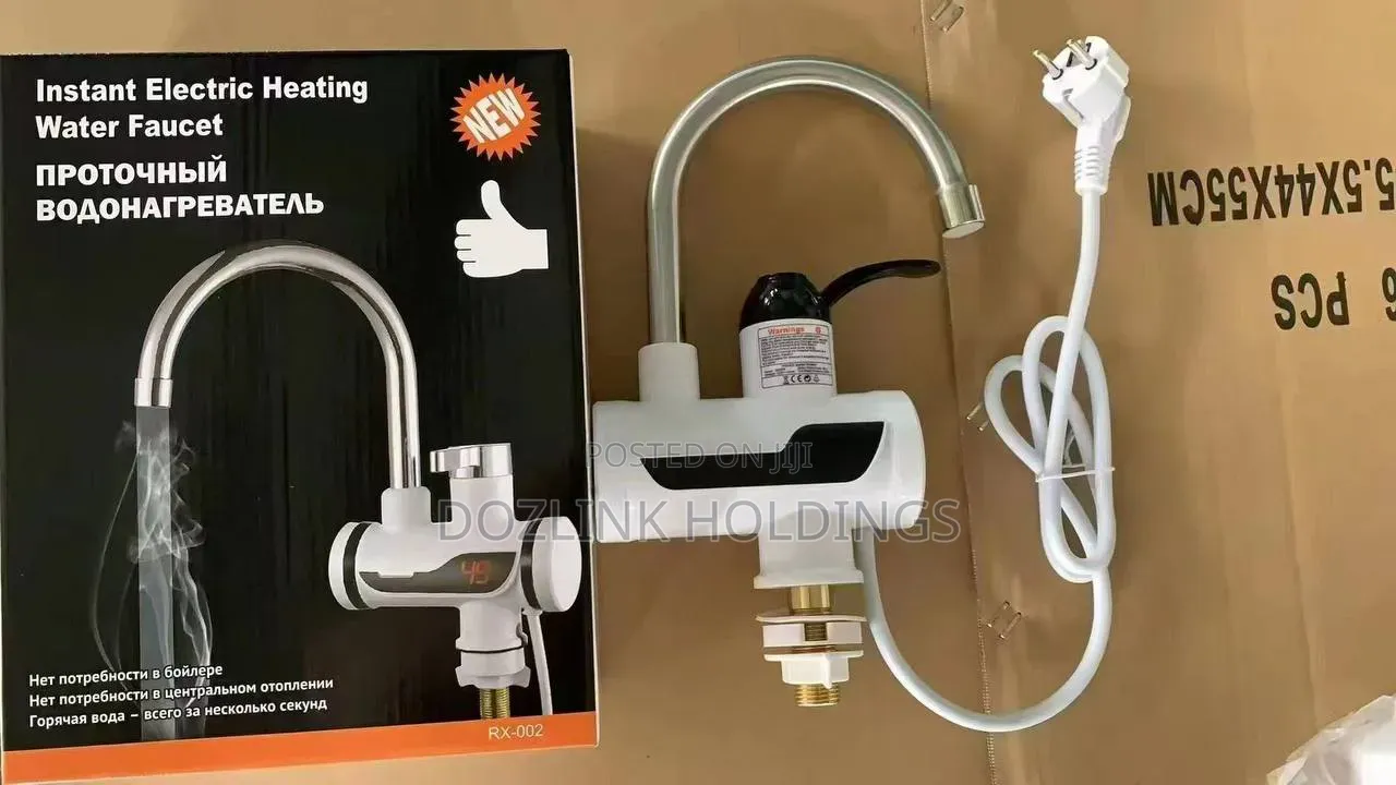 Electric Kitchen Water Heater Tap