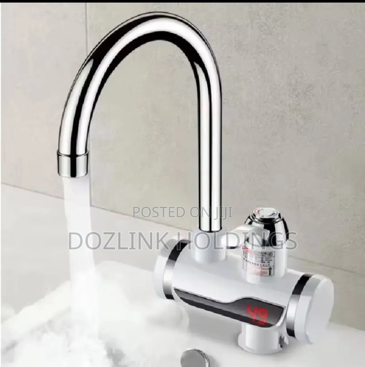 Electric Kitchen Water Heater Tap