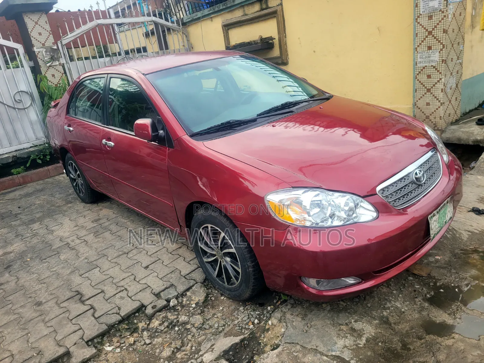 Toyota Corolla LE 2006 Red