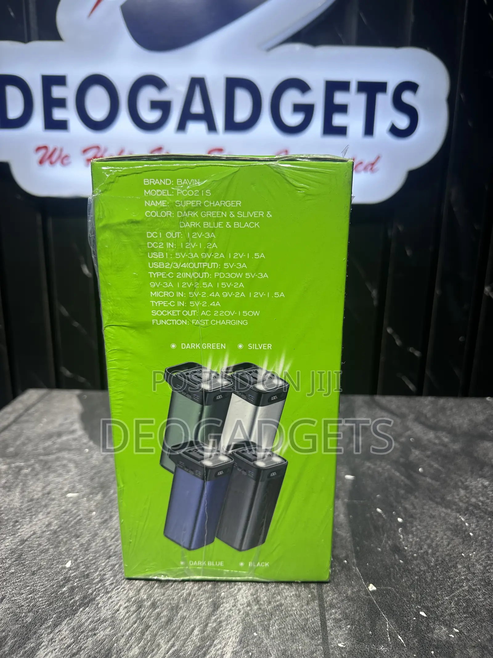 54,600mah(150w) Bavin Powerstation.