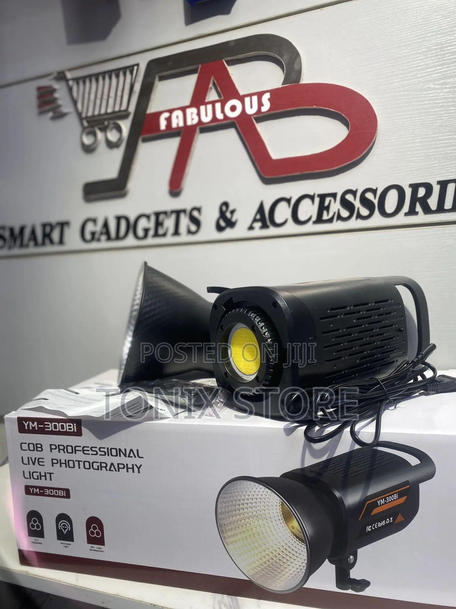 My-300bi Cob Professional Live Photography Light