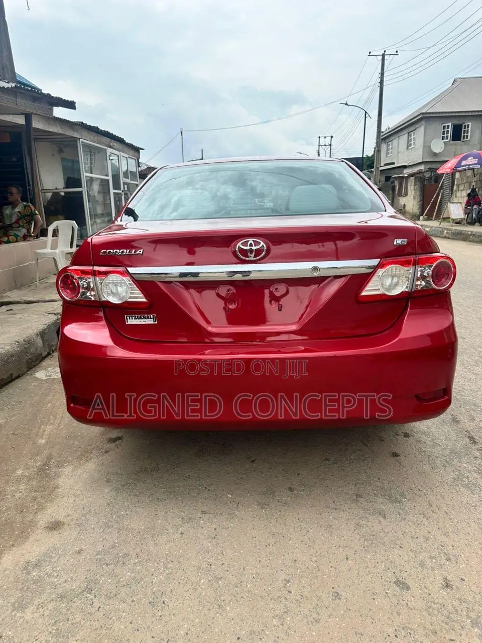 Toyota Corolla LE 4dr Sedan (1.8L 4cyl 4A) 2013 Red