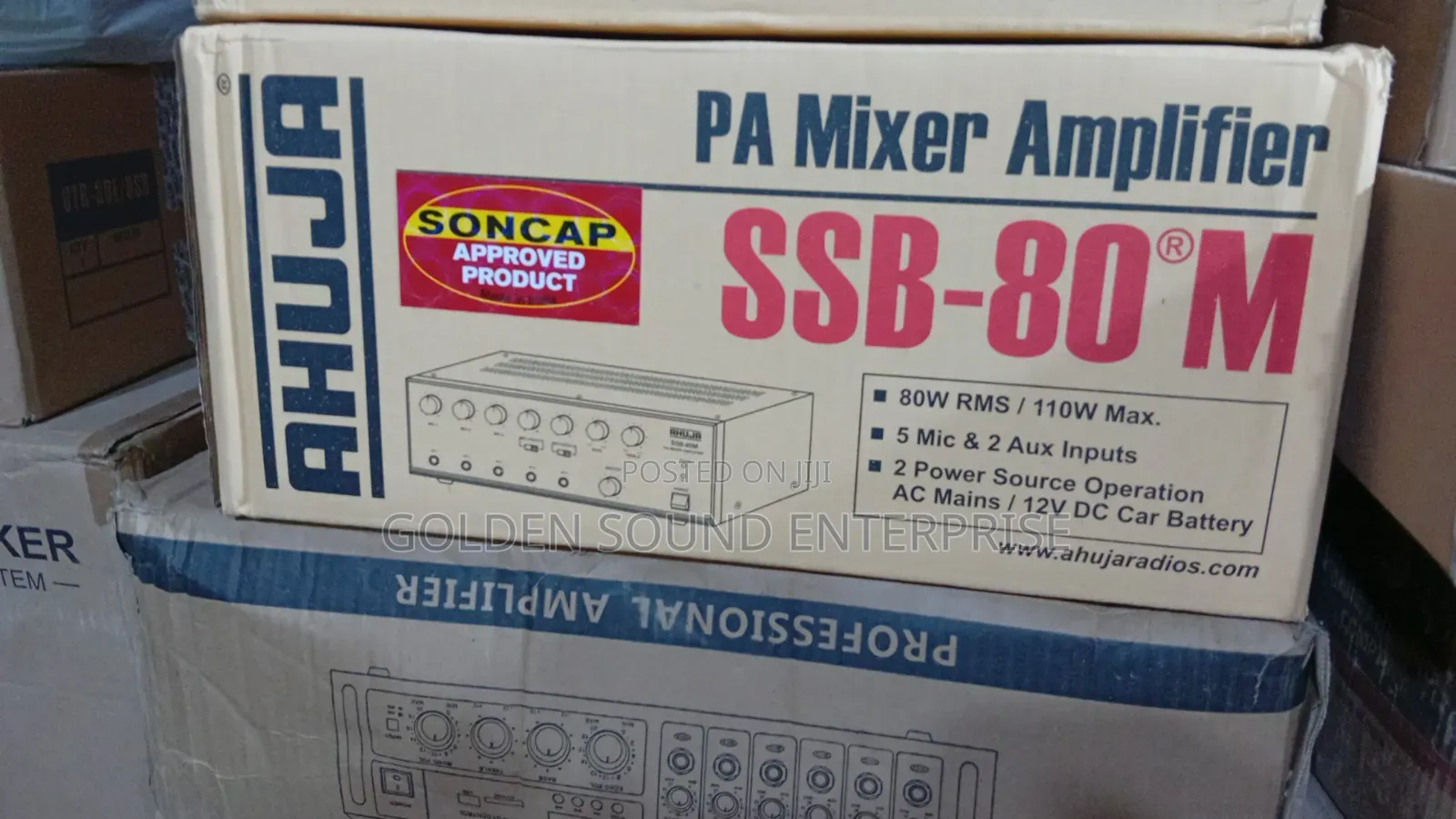 Original Ahuja Amplifier Ssb80 M
