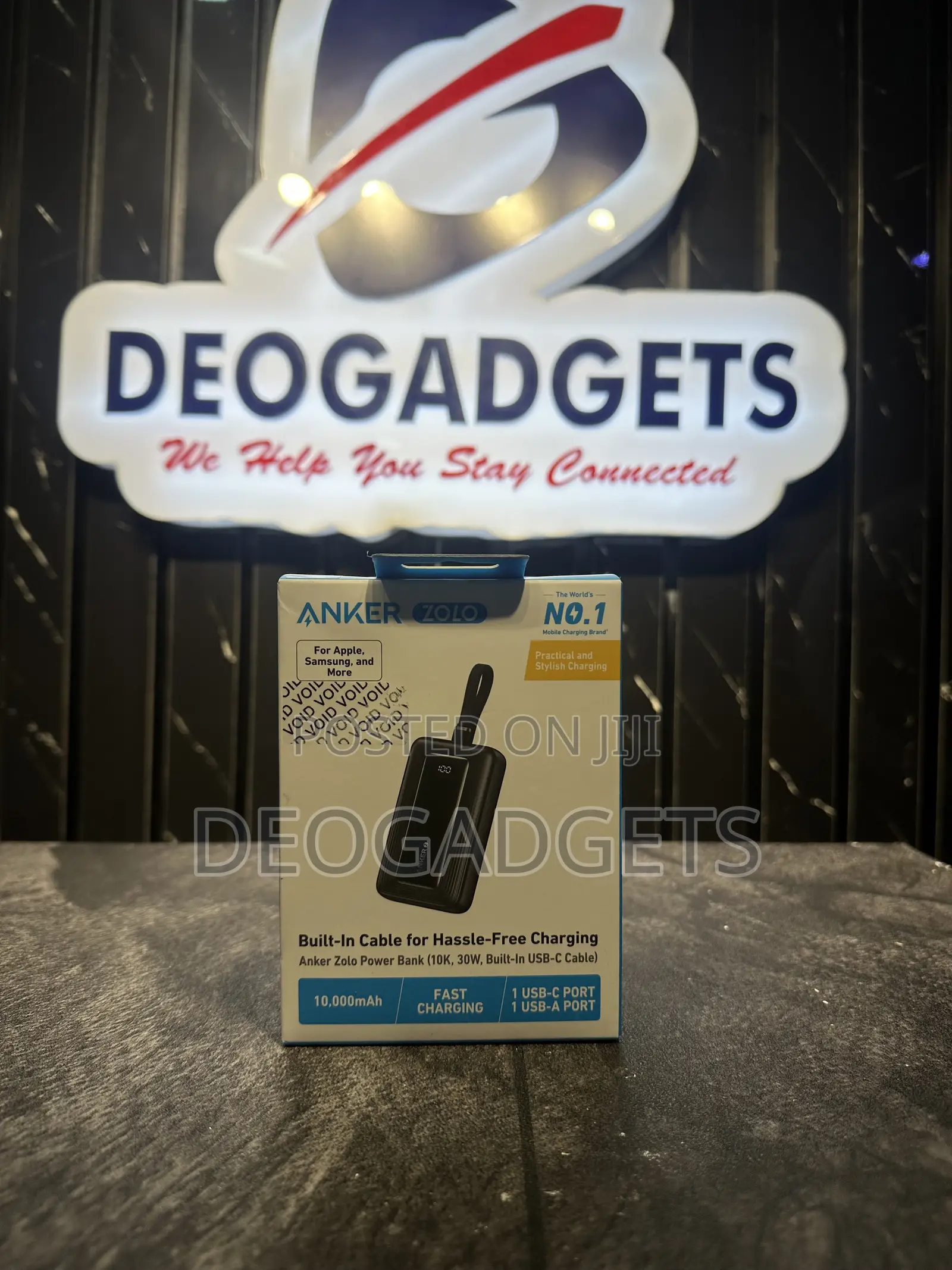 Anker Zolo 10,000mah, 30w Built in Usb C Powerbank
